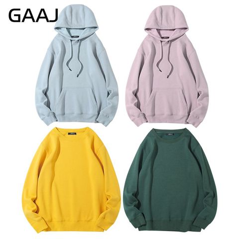 Hoodie Sweatshirt Suit Women Quality Cotton Hoodies Thick Flannel Fleece Winter Autumn Oversized Warm Hooded Sweatshirts Woman ► Photo 1/6