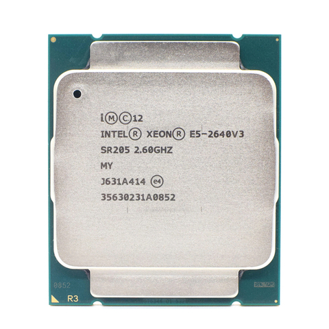 Intel E5 2640 V3 2.6GHz 20MB 8Core 90W Socket LGA 2011-3 SR205 E5-2640 V3 Processor cpu ► Photo 1/1