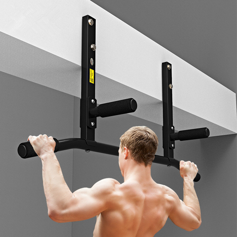 Home Gym Fitness Horizontal Bar Indoor Multi-functional Workout Training Frame Pull-up Device Wall-mounted Chin Up Bar F2038 ► Photo 1/6