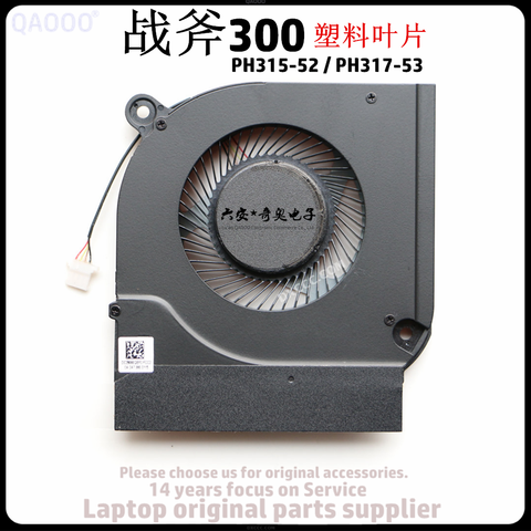 DC28000QEF0 FOR Acer Predator Helios 300 PH317-53 / PH315-52 (2022) CPU COOLING FAN ► Photo 1/5