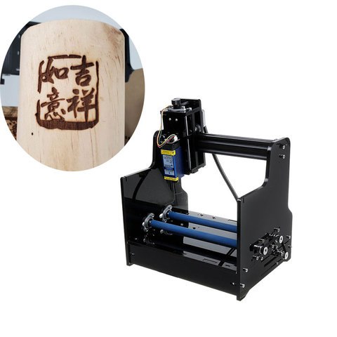 CNC Laser Engraving Mchine for Cylindrical Whirling Round Wood Bamboo Metal Marking Router Portable Mini Laser Engraver ► Photo 1/6