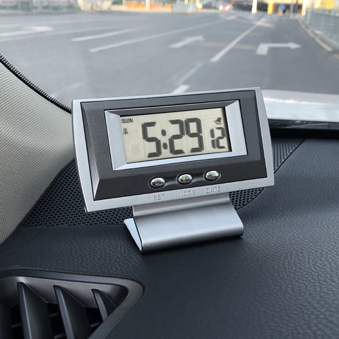 Car Clock Ornament Automobiles Interior Dashboard Decoration Time Display Ornaments Auto Watch Clock In Automotive Accessories ► Photo 1/6