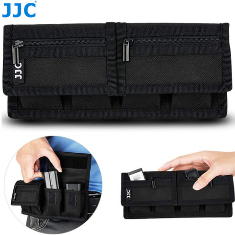 Camera Battery Pouch Memory Card Case Holder Storage for 18650 Battery SD CF XQD Cards for Canon Nikon Sony Fuji XT4 on NP-W235 ► Photo 1/6