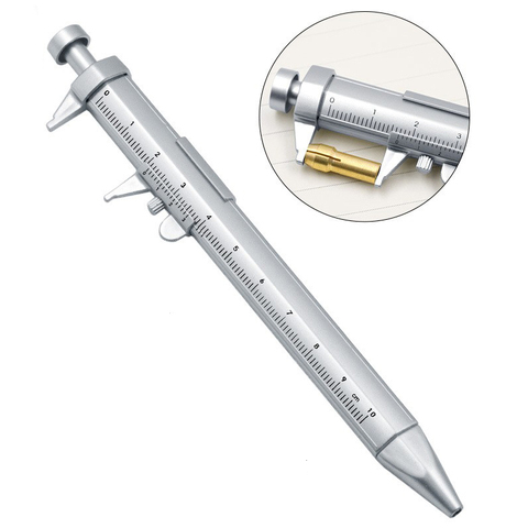 Multifunction 0.5mm Gel Ink Pen Vernier Caliper Roller Ball Pen Stationery Ball-Point ballpoint pens Measuring Gauging Tools ► Photo 1/6