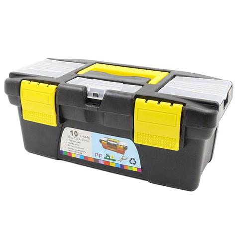 New 10 Inch 12.5Inch Multifunctional Instrument Parts Hardware Tool Storage Box ABS Plastic Toolbox Electrician Box ► Photo 1/6