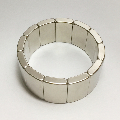 12pcs craft magnets R25xr20x20mmx30Deg. arc Strong Rare Earth Neodymium NdFeB Magnet Neodymium Special shape Magnetic Material ► Photo 1/1