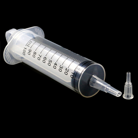 Syringe For Hydroponics Nutrient Sterile Health Measuring Syringe Tool Cat Dog Feeding Reusable Big Large 50ml/100ml/150ml/200ml ► Photo 1/6