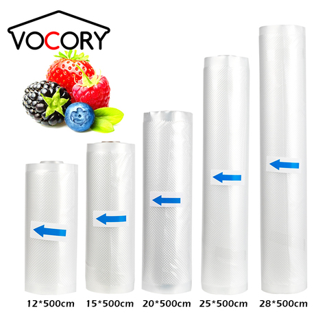 12/15/20/25/28cm*500cm Kitchen Food Vacuum Bag Storage Bags For Vacuum Sealer Packaging Rolls Food Fresh Saver Vacuum Bags ► Photo 1/6