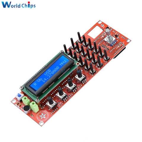 0~55MHz AD9850 Module DDS Signal Generator Shortwave radio Wave band for HAM Radio SSB6.1 Transceiver VFO SSB ► Photo 1/6