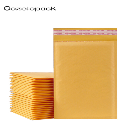 50PCS/15 sizes Kraft Paper Bubble Envelopes Paper Packaging Bags Padded Mailers Shipping bubble Envelope Courier Storage Bags ► Photo 1/6