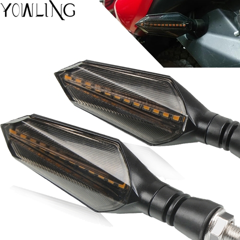 For Kawasaki ER6N ER-6N NINJA 650R ER6F 2006 2007 2008 Motorcycle Accessories Led turn signal Light Indicator lamp Blinker Light ► Photo 1/6