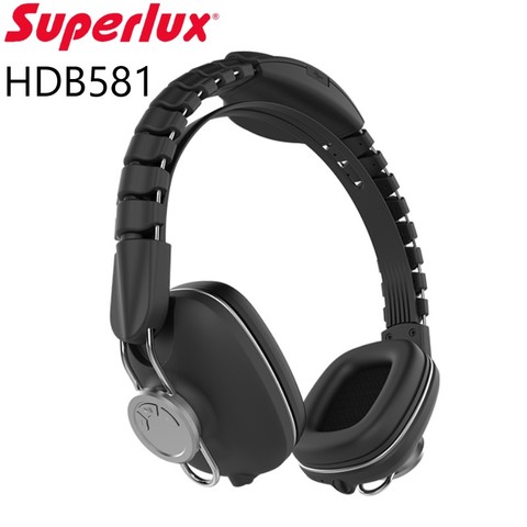 Superlux HDB581 closed head-mounted Wireless Bluetooth Headphone for personal entertainment,listen music,professional monitoring ► Photo 1/6