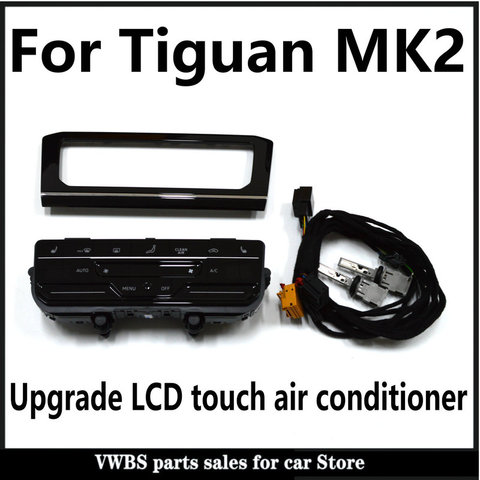 Para V W Tiguan MK2 Upgrade LCD air conditioner switch ► Photo 1/6