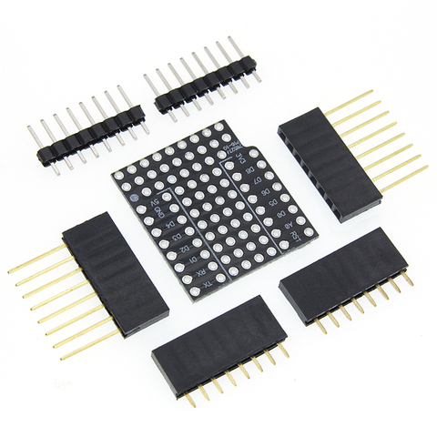 ProtoBoard Shield  D1 mini double sided perf board Compatible ► Photo 1/6