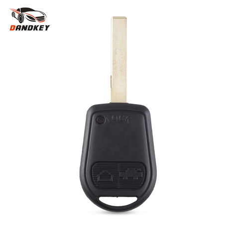 Dandkey Remote Key Shell Case Fob Uncut Key Fob Case For BMW E31 E32 E34 E36 E38 E39 E46 Z3 Z4 x3/x5 2/3Buttons ► Photo 1/6