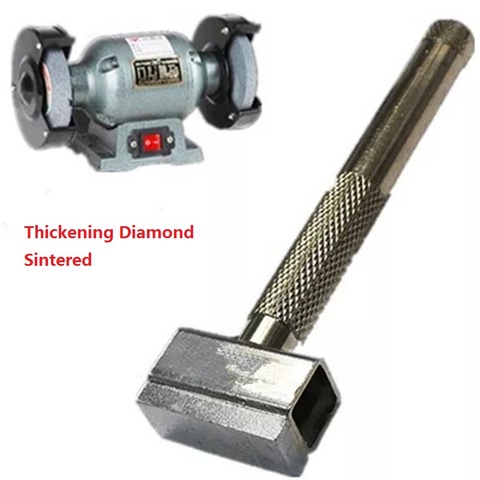 Thickening Diamond Sintered T type wheel dresser Grinding Disc sharpening Stone Handle Head polishing dressing Grinder Tools ► Photo 1/6