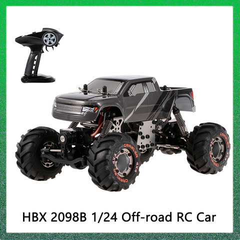 HBX 2098B 1/24 Mini 4WD RC Car Devastator Rock Crawler RTR with Double Servo 2.4GHz Remote Control Off-road Car for Kids ► Photo 1/6