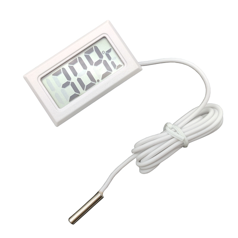 With Waterproof Probe Electronic Digital Thermometer Embedded Built-in Fish Tank Refrigerator Temperature Meter ► Photo 1/6