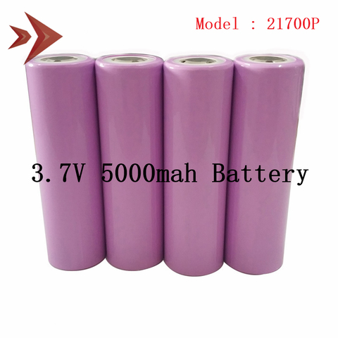 Lithium Cell 3.7v 5000mah New Original 21700 Grade A Rechargeable Battery For DIY Power Bank LED Light Electric Scooters ► Photo 1/6