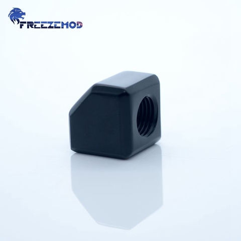 FREEZEMOD computer pc water cooler fitting elbow 90 degree right angle double internal adapter. BSNWT-D90 ► Photo 1/3