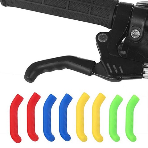 2PCS Universal Silicone Gel Brake Handle Lever Cover Mountain Road Bike Cycling Protection Cover Protector Sleeve MTB Fixed Gear ► Photo 1/6