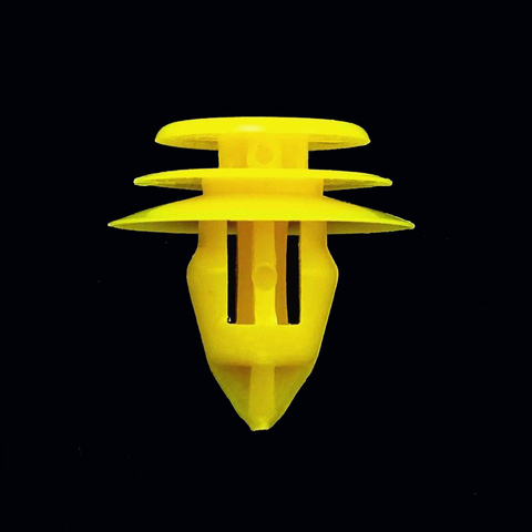 50Pcs 9mm Car Door Panel Trim Clips Retainer Fastener For BYD Yellow Rivets ► Photo 1/4