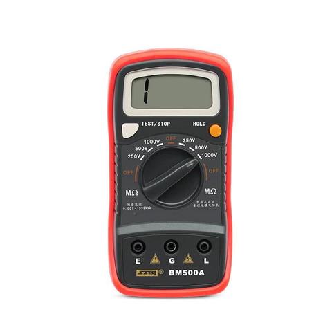 SZBJ BM500A 1999M Digital Insulation Resistance Tester Meter Megohmmeter Megger Voltmeter LED indication 1000V Auto Range ► Photo 1/6