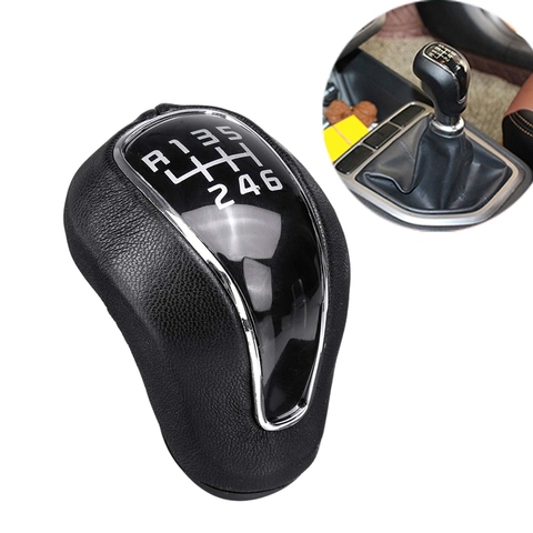 6 Speed Car Manual Gear Shift Knob Lever Shifter Knob for Kia K2 K3 K4 Sportage for Hyundai IX25 Creta ► Photo 1/6