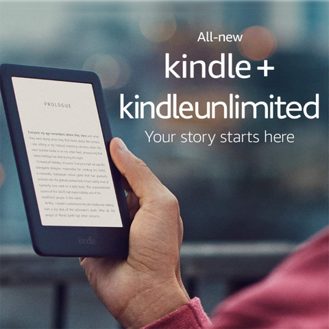 Refurbished All-new Kindle Black 2022 version with a Built-in Front Light, Wi-Fi 4GB eBook e-ink screen 6-inch e-Book Readers ► Photo 1/4
