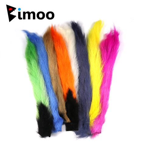 Bimoo Fly Tying Calf Tail Hair for Wulff Trudes Parachute Dry Fly Small Bucktails Tying Wings Streamer Material ► Photo 1/6