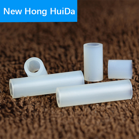 M2.8 M3.2 M4.2 M5.2 White Nylon Plastic Rround Metric Spacer PCB Hollow Standoff White NonThreaded Board ► Photo 1/3