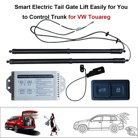 car Smart Auto Electric Tail Gate Lift for Volkswagen VW Touareg Remote Control Set Height Avoid Pinch ► Photo 1/6