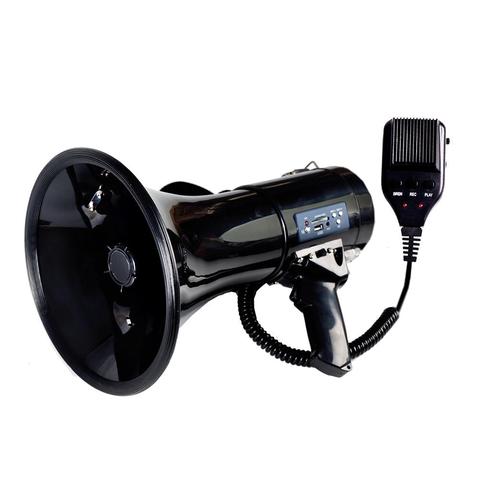 50 Watt Power Portable Megaphone Speaker Bullhorn Voice and Siren Alarm Modes with Volume Control and Strap ► Photo 1/6