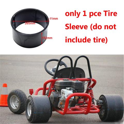 Drift Trike Big Wheel 11*7.10-5 Inch Plastic Wheel Replacement PVC Tire Rim Scooter Sleeve Street Gas Powered Kart ► Photo 1/6