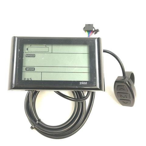 SOMEDAY Electric Bicycle Accessories Computer S900 Display Accessories for 24V36V48V Electric Bike Kit with LCD Display ► Photo 1/1