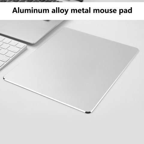 Metal Aluminum Mouse Pad Mat Smooth Magic Ultra Thin Mouse Mat Gaming Mouse Pad Mouse Mat Waterproof Mousepad ► Photo 1/6