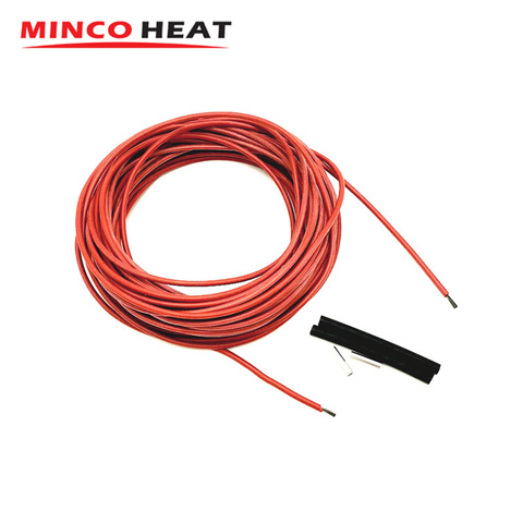 Heating Cable Multi-function Minco Heat 12K Infrared Heater Cable 33 Ohm/m 7~220V Hot Sell Carbon Heating Cable ► Photo 1/6