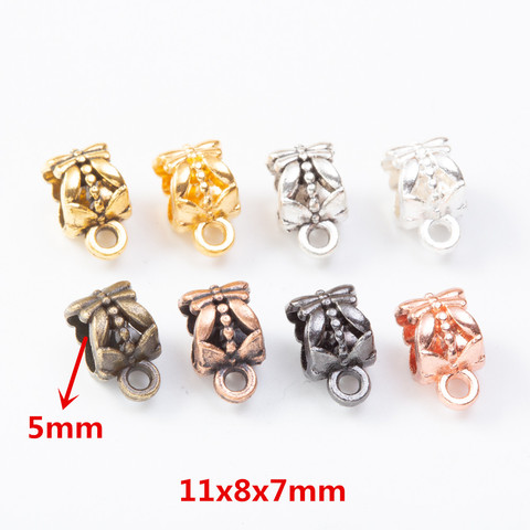 40 pcs/lot Fashion zinc alloy Pendant Clasps Metal Large Hole Beads charms DIY European Bracelet jewelry Fittings making 8002 ► Photo 1/6