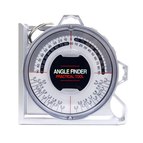 Magnetic Angle Locator Slope Protractor Inclinometer Level Meter Clinometer Survey  Portable Measuring Gauge Tool Slope Locator ► Photo 1/6