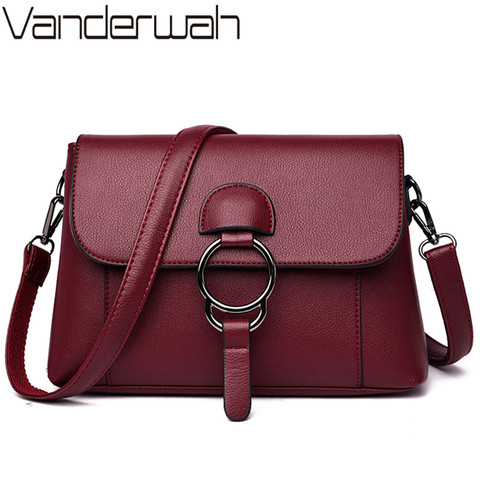 Brand Luxury Women Messenger Bags Leather Handbags Designer    Fashion Ladies Shoulder Bag Crossbody Bags For Women Sac A Main ► Photo 1/6