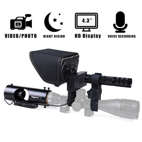 Infrared Night Vision Scope Video Camera Laser IR Riflescope Hunting Optics Sight Scope Camera Night Vision Device ► Photo 1/6