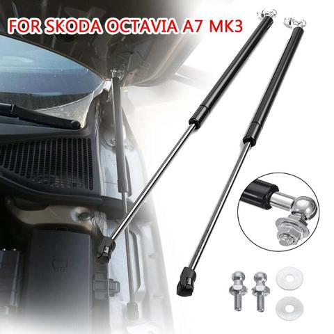 2Pcs Car Front Gas Shock Hood Shock Strut Damper Lift Support For Skoda Octavia A7 MK3 2012- 2022 A5 MK2（1Z）2004-2013 ► Photo 1/6