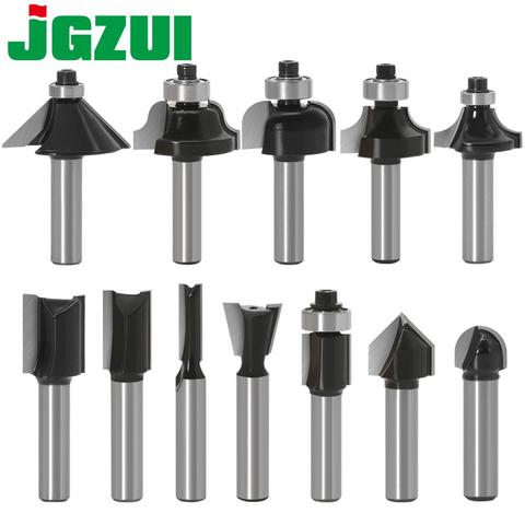 1pc 8mm Shank Round-Over Router Bits for wood Woodworking Tool 2 flute endmill with bearing milling cutter Corner Round Over ► Photo 1/6