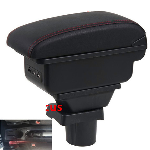 For Ford FOCUS mK1 armrest box central Store content Storage box armrest box USB interface ► Photo 1/6