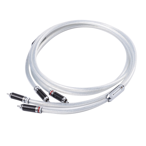 Audiomeca hifi audio cable OCC silver plated fever signal line RCA cable ► Photo 1/6