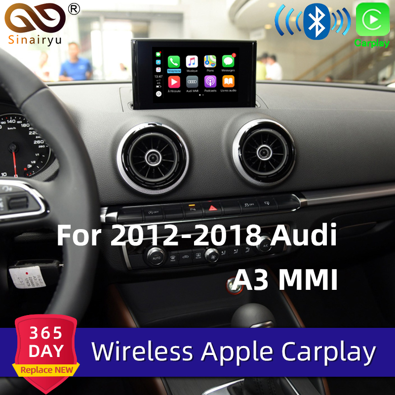 Sinairyu Wireless Apple Carplay Solution for Audi A3 3G/3G MMI