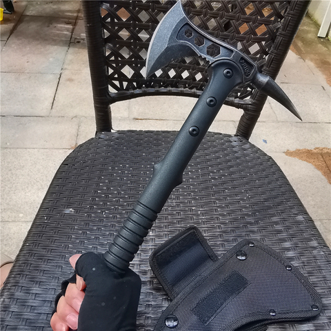 Tactical Axe Rescue Axe Camp Artillery Fire Rescue Hammer firefighter supplies axe tomahawk for Outdoor Survival Camping and EDC ► Photo 1/6