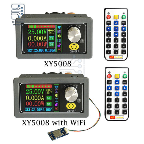 XY5008 DC-DC Buck Converter CC CV 0-50V 8A 400W Power Module Adjustable Regulated Laboratory Power Supply with Remote Control ► Photo 1/6