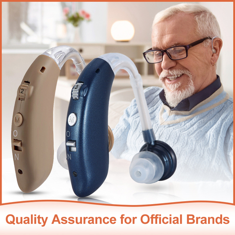 Hearing Aid Rechargeable Device Digital Ear Aids Foundation For The Elderly Deafness Audifonos Sound Amplifier Headphone Support ► Photo 1/6