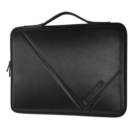 10 13 14 15.6 Inch Shockproof Waterproof Laptop Sleeve with Handle Lightweight Soft EVA Handbag Tablet Case Black ► Photo 1/6